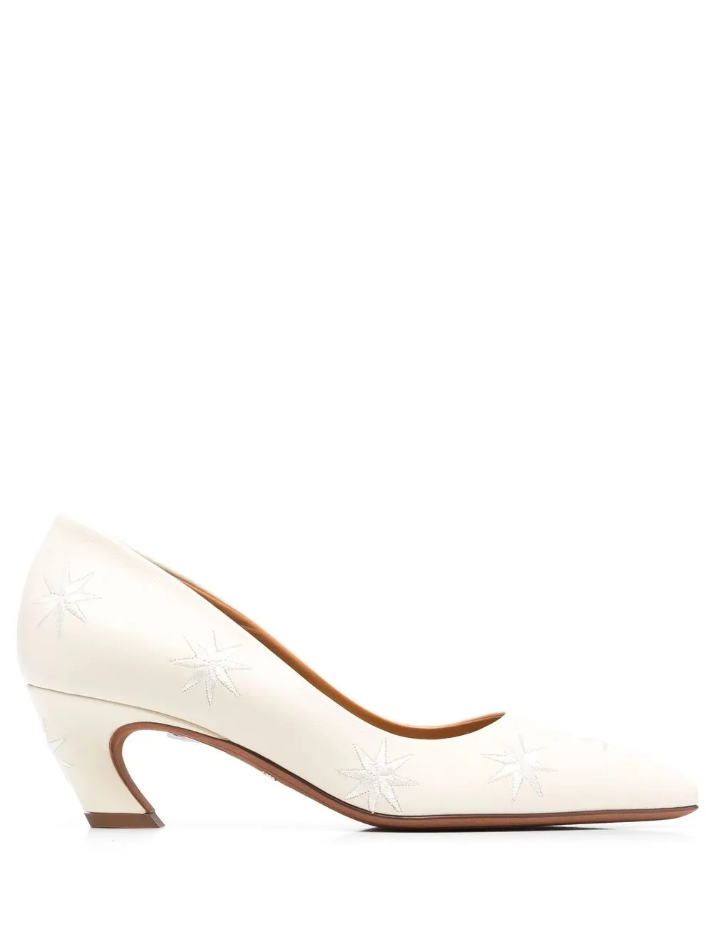 CHLOÉ STAR EMBROIDERY PUMPS