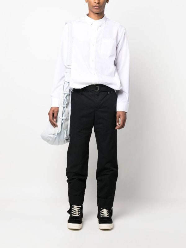 Sacai Belted Chino Trousers - Farfetch