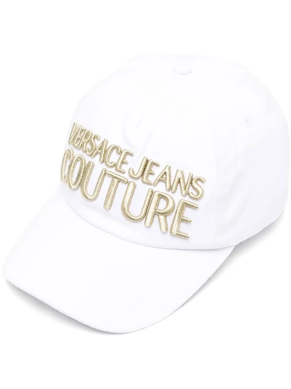 

Versace Jeans Couture logo-embroidered cap - White