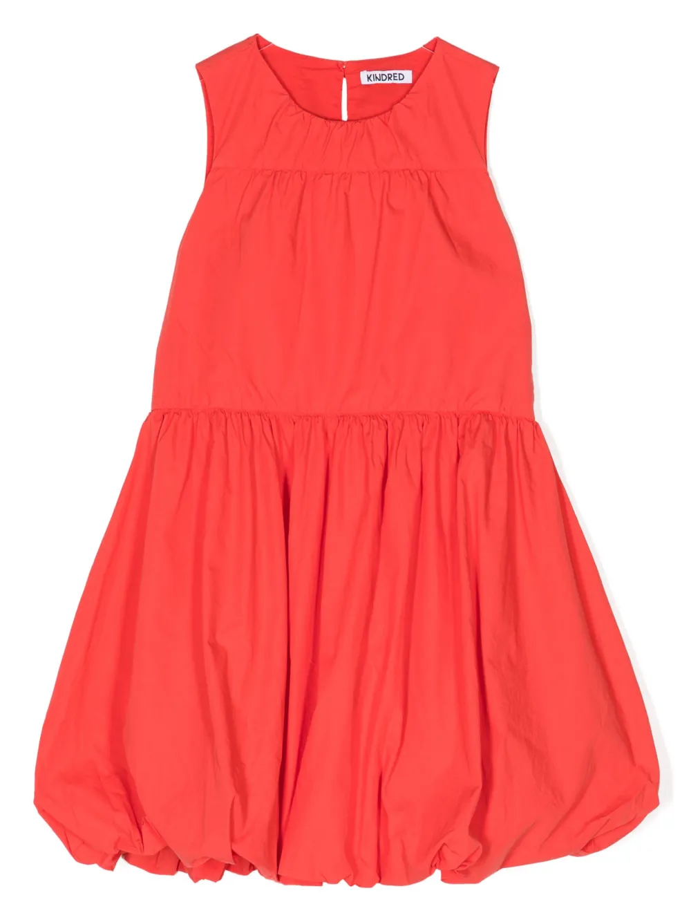 KINDRED keyhole-detail sleeveless dress - Orange