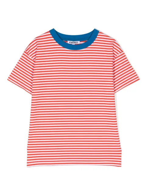 KINDRED horizontal stripe-print T-shirt
