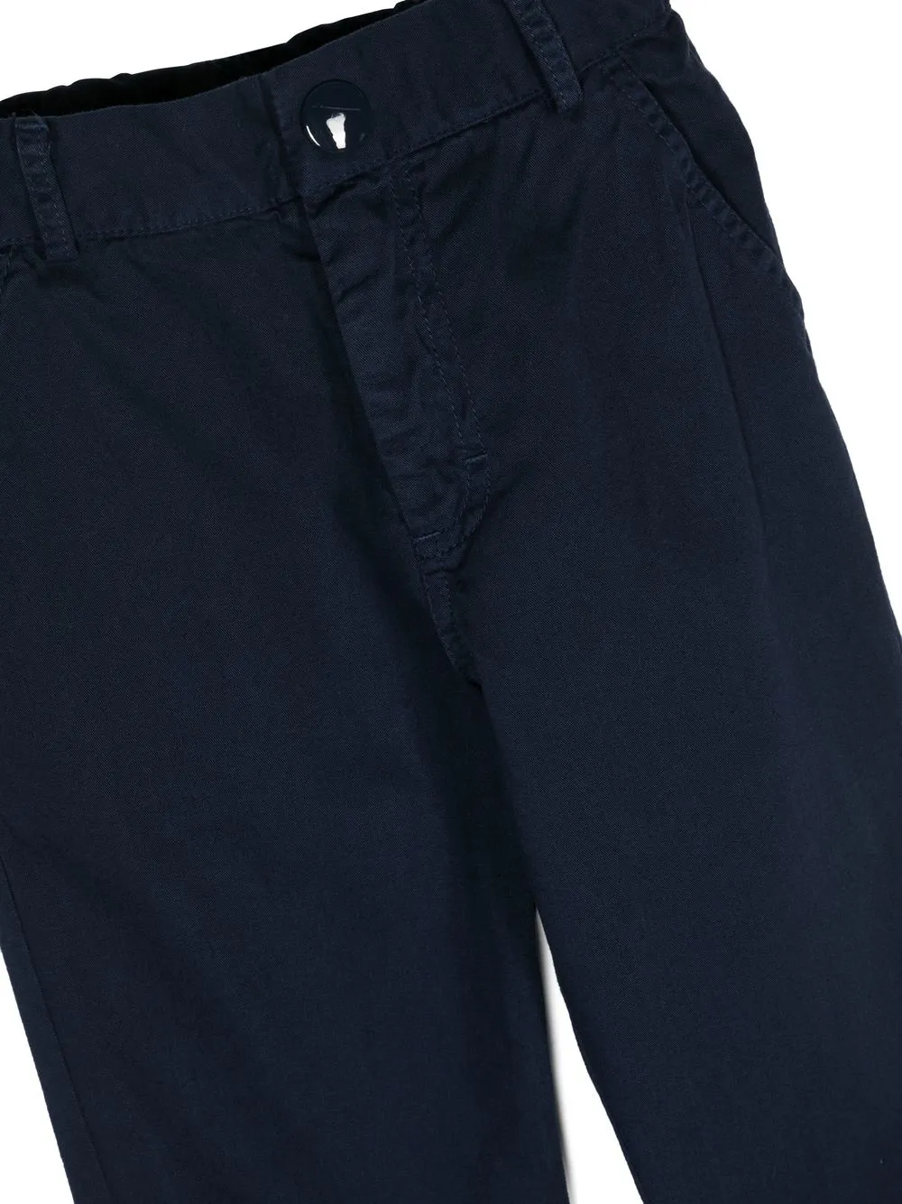  Kindred Elasticated-waist Straight-leg Trousers - Blue 