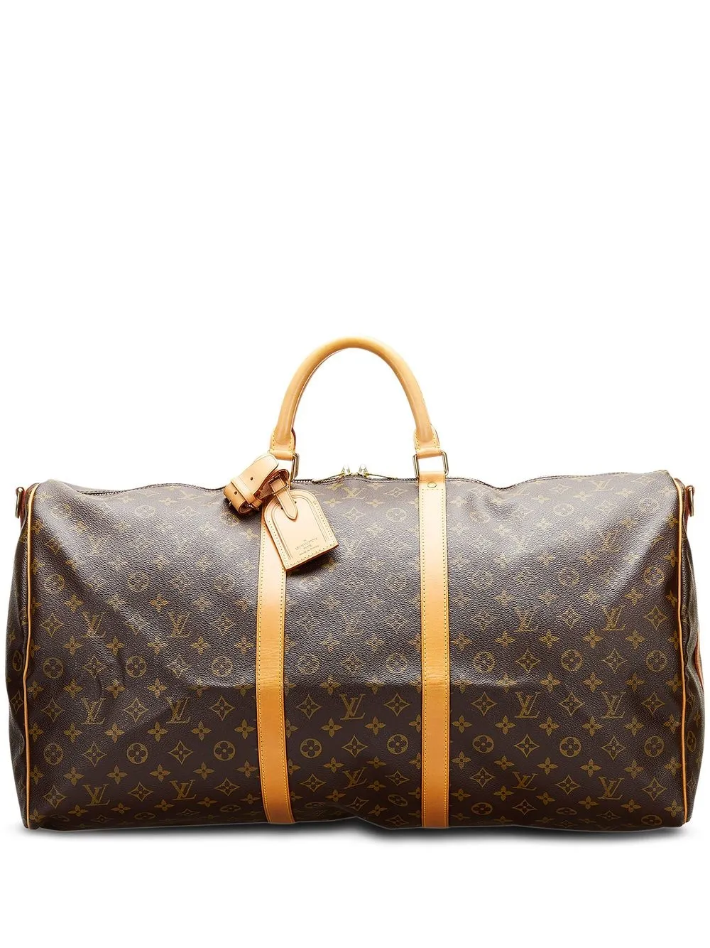 

Louis Vuitton 1996 pre-owned Monogram Keepall Bandoulière 60 travel bag - Brown