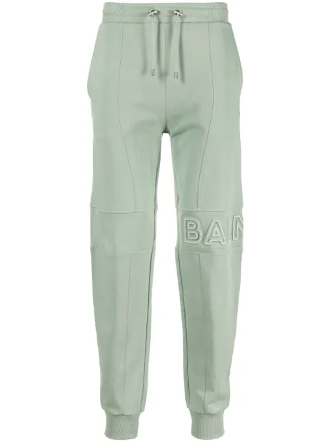 Balmain logo-embossed track pants