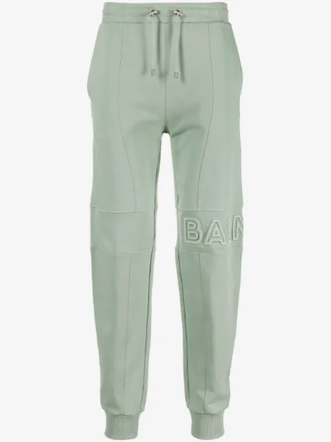 Balmain logo-embossed track pants