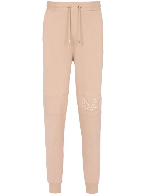 Balmain embossed logo track pants