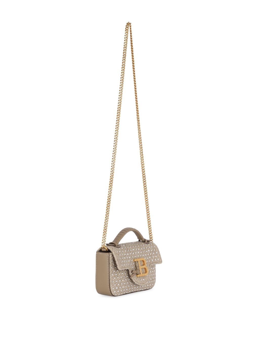 Balmain Mini B-Buzz 23 Raffia Tote Bag - Farfetch