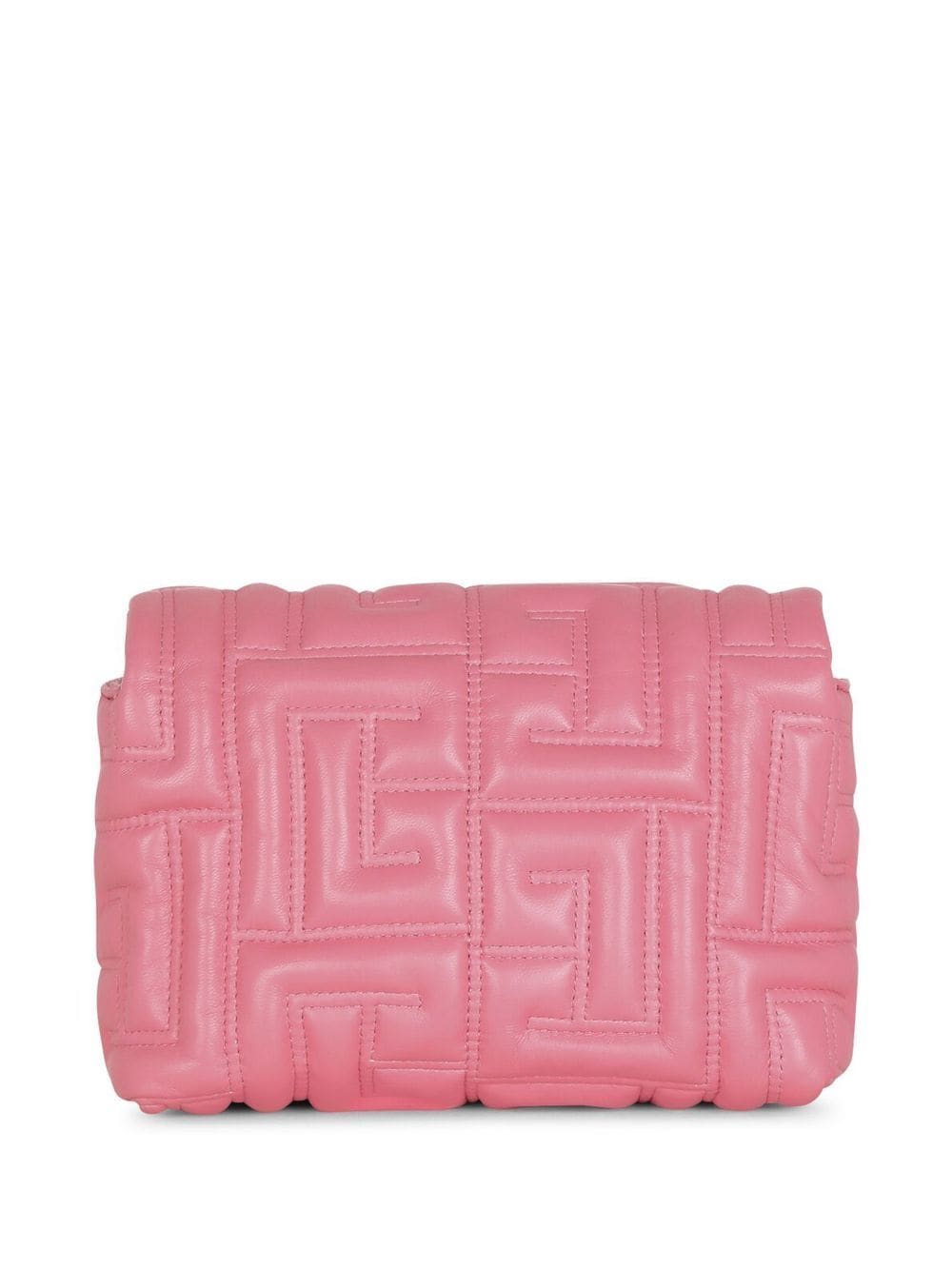 Shop Balmain 1945 Soft Shoulder Bag In Pink