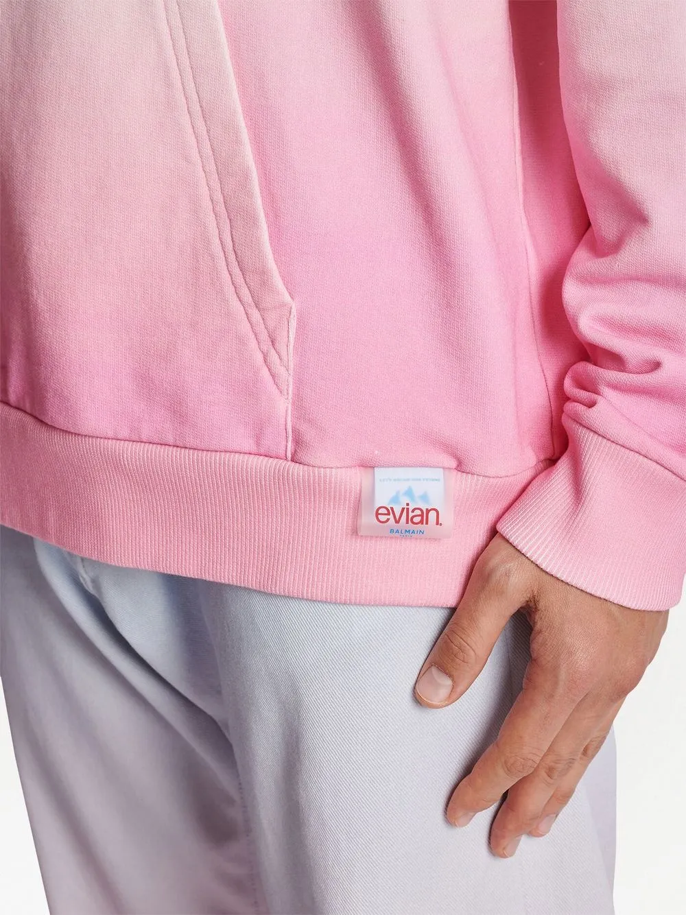 Balmain Felpa con cappuccio Balmain x Evian | Image 6