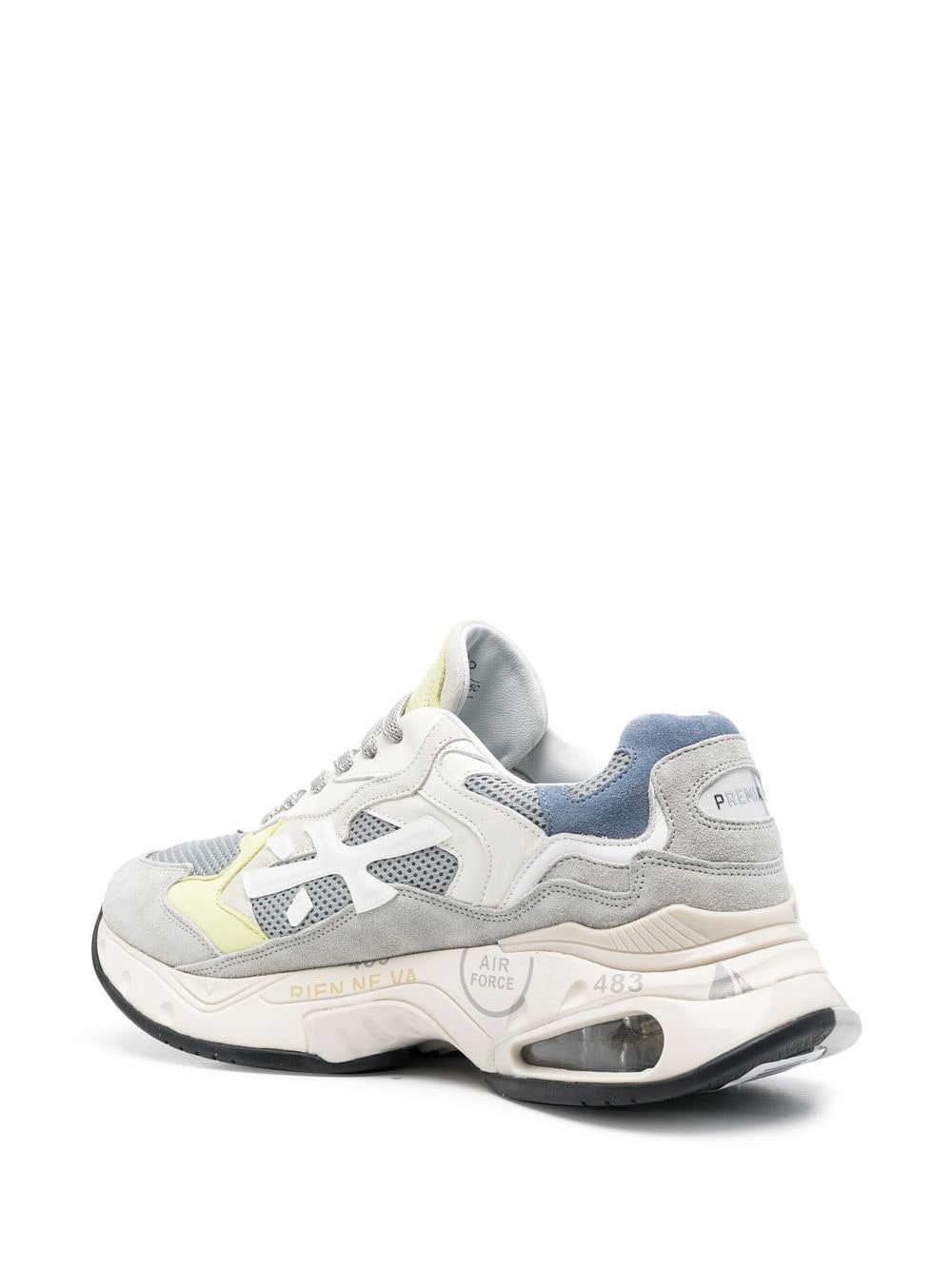 Shop Premiata Sharky 295 Sneakers In Grey