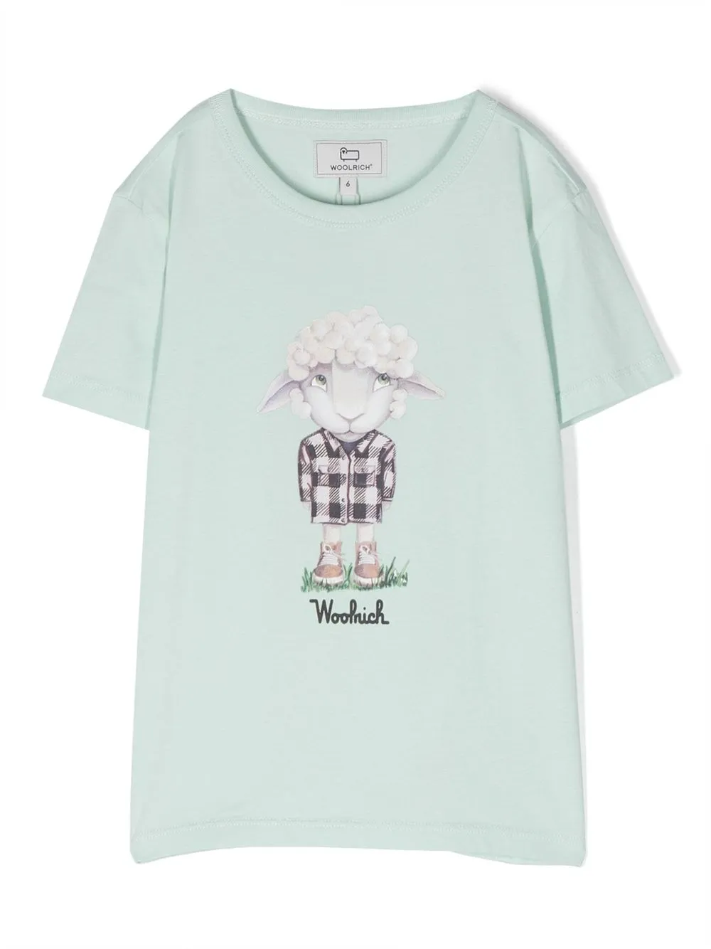 

Woolrich Kids cartoon-print T-shirt - Green