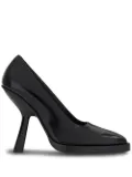 Ferragamo shaped-high-heel pumps - Black