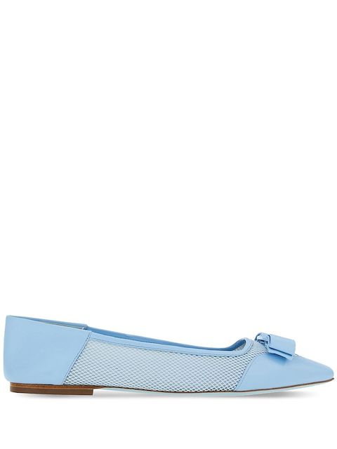 Ferragamo Vara bow ballerina shoes