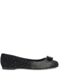 Ferragamo Vara bow ballerina shoes - Black