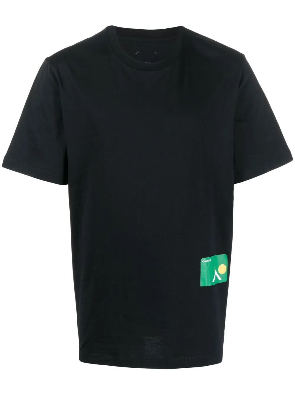 

OAMC logo-print short-sleeve T-shirt - Black