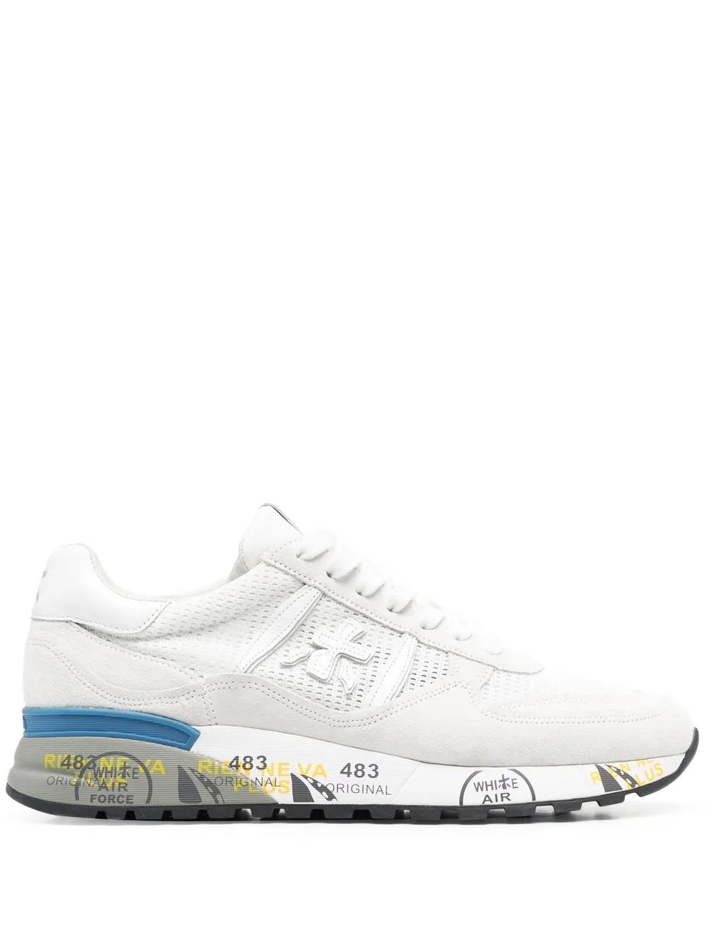 Premiata Landeck Low-top Sneakers In White