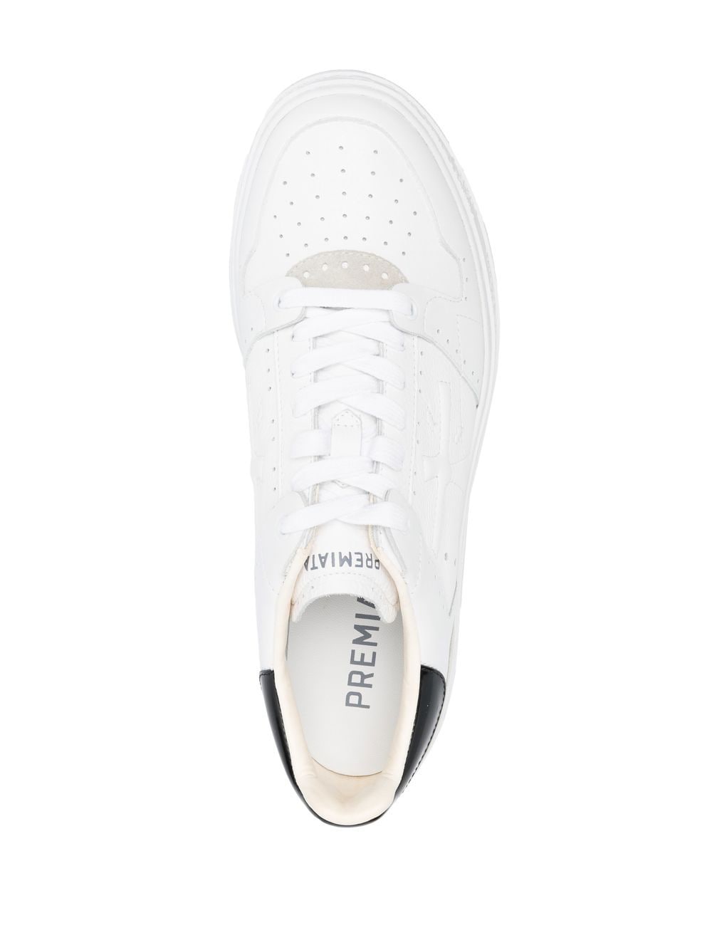 Shop Premiata Quinn Low-top Sneakers In Weiss