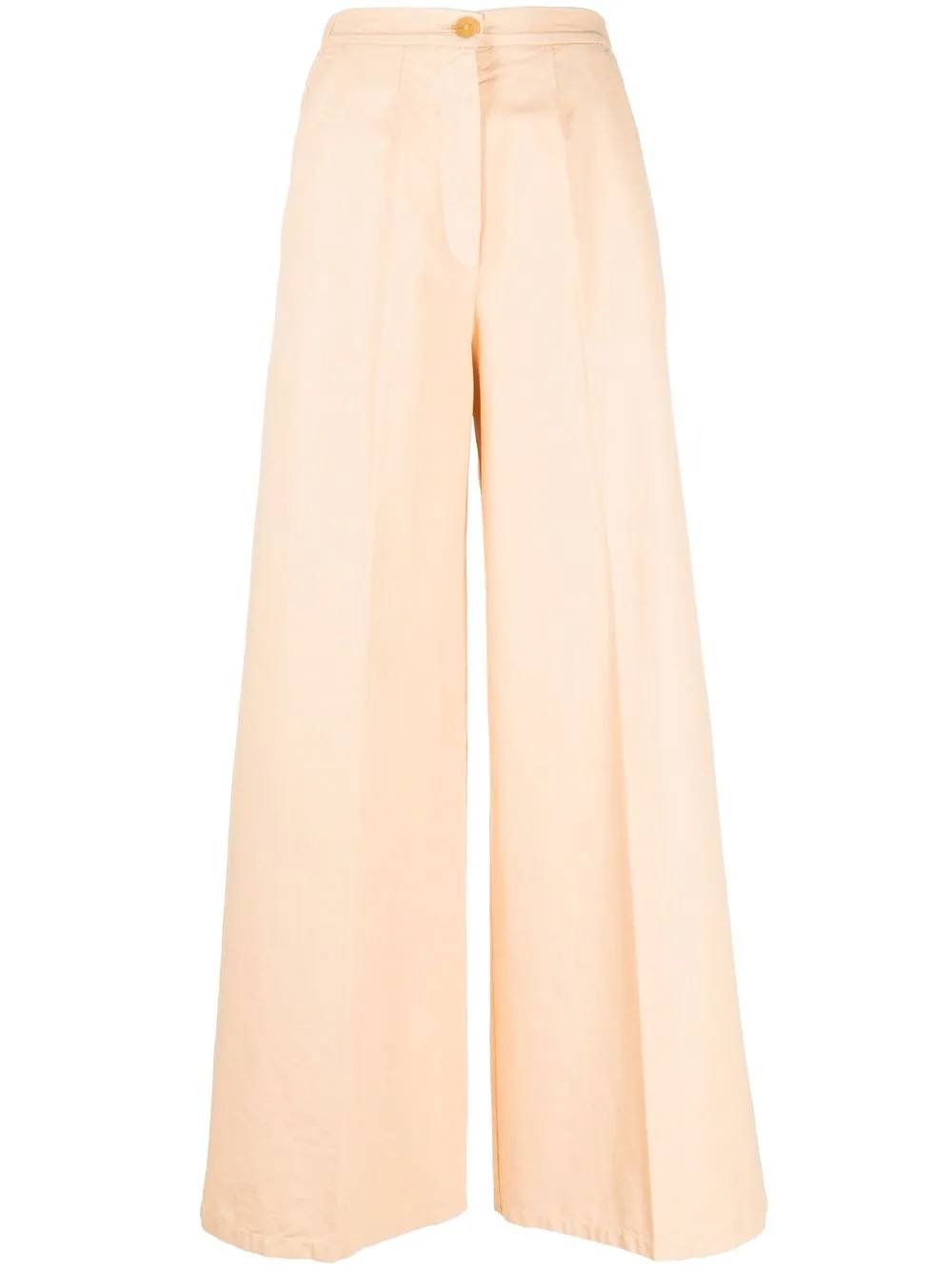 

Forte Forte high-waist wide-leg trousers - Orange