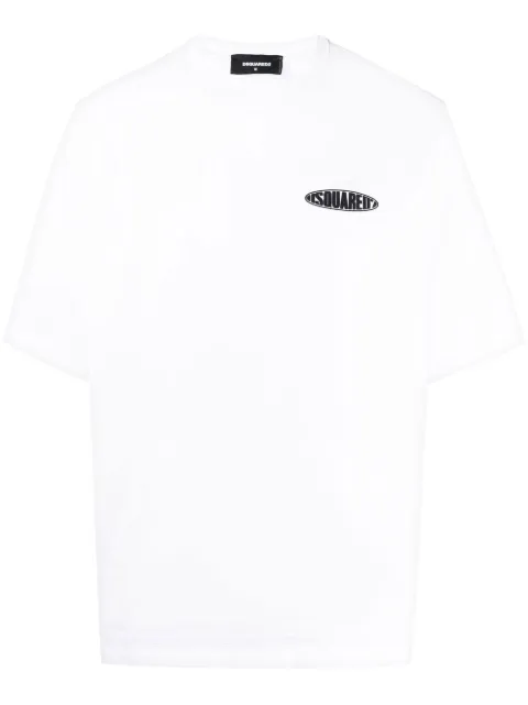 DSQUARED2 playera con logo estampado