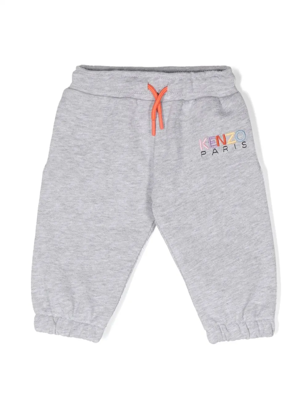 

Kenzo Kids embroidered-logo track pants - Grey