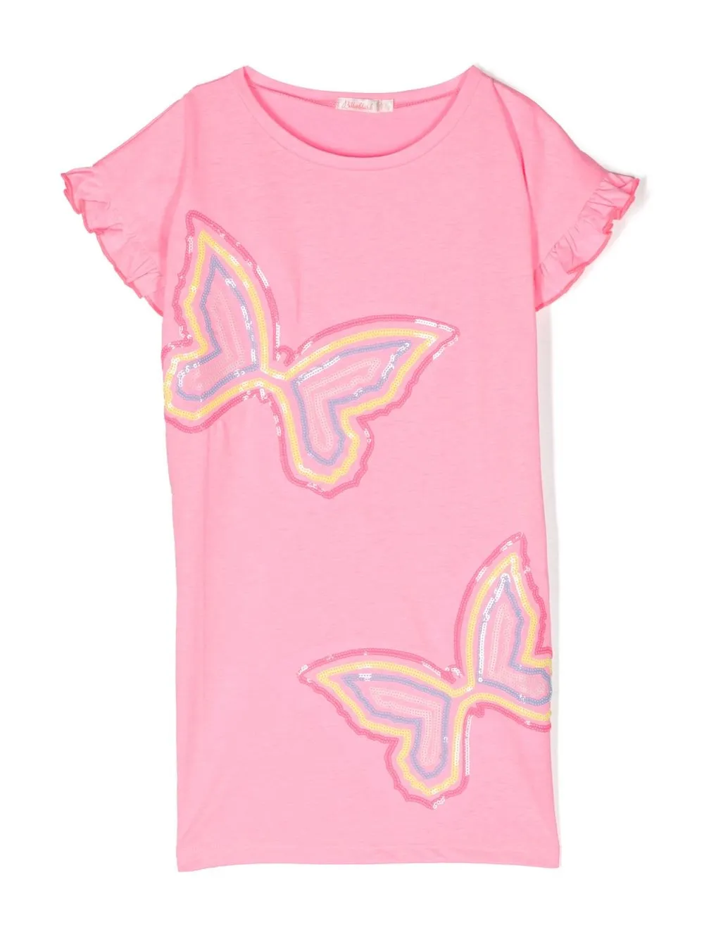 

Billieblush playera manga corta con lentejuelas - Rosado