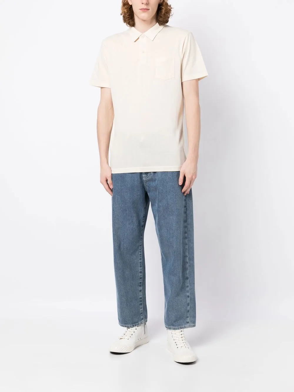 Sunspel Poloshirt - Beige