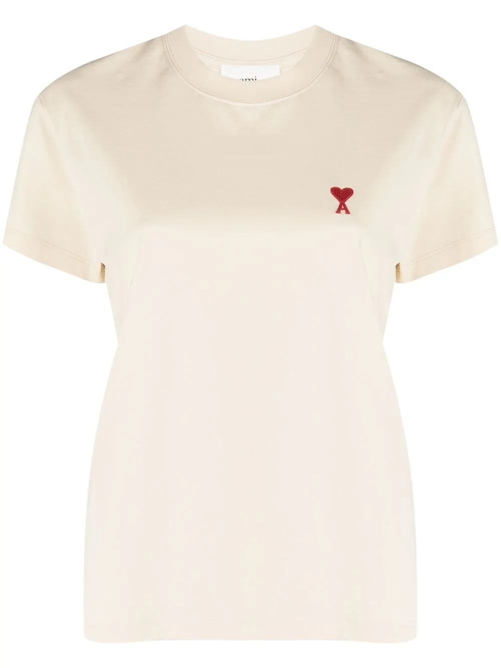 

AMI Paris Ami de Coeur short-sleeve T-shirt - Yellow