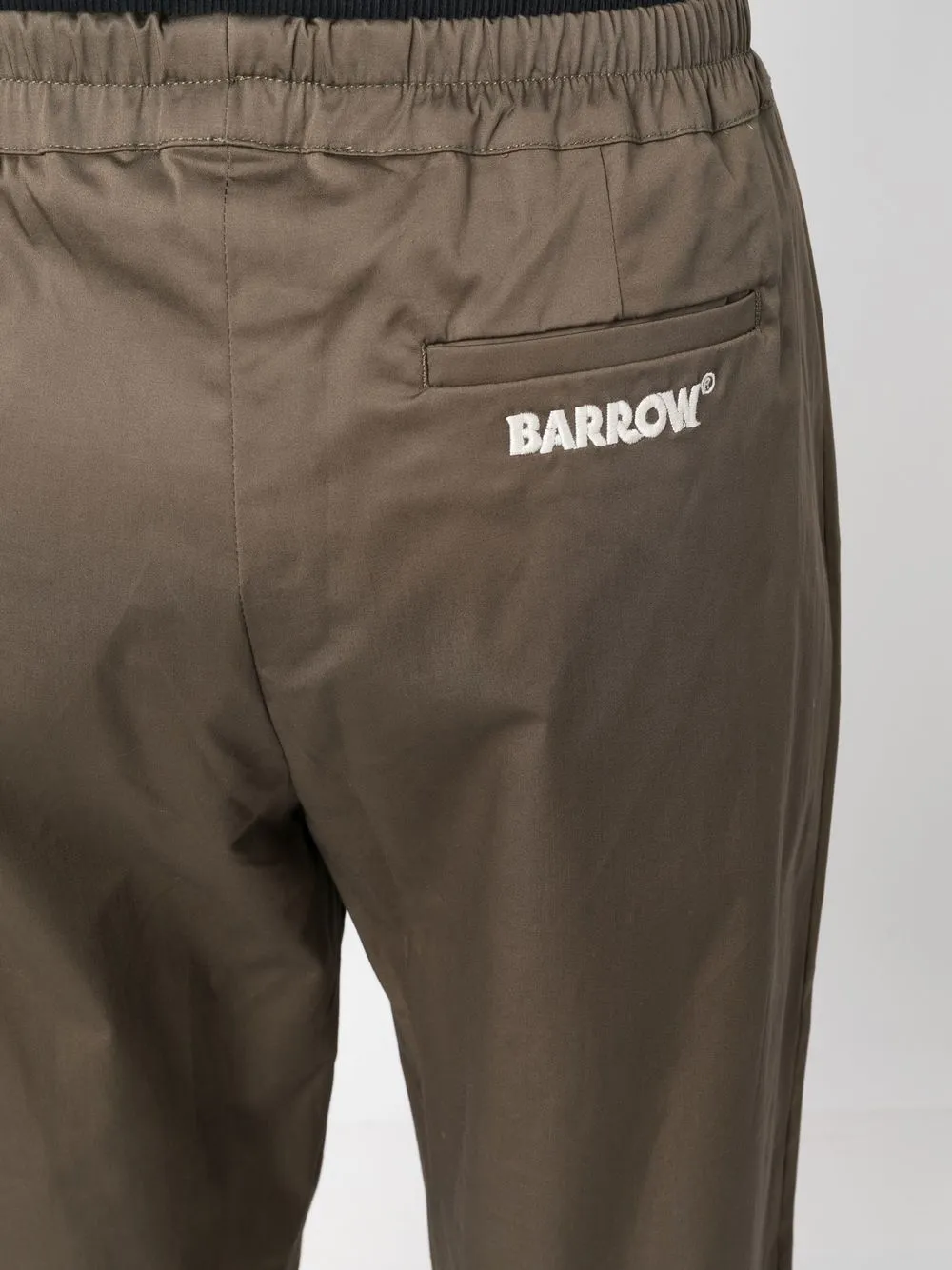 Barrow Elasticated-waist Chino Trousers In Grün