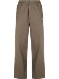 BARROW elasticated-waist chino trousers - Green