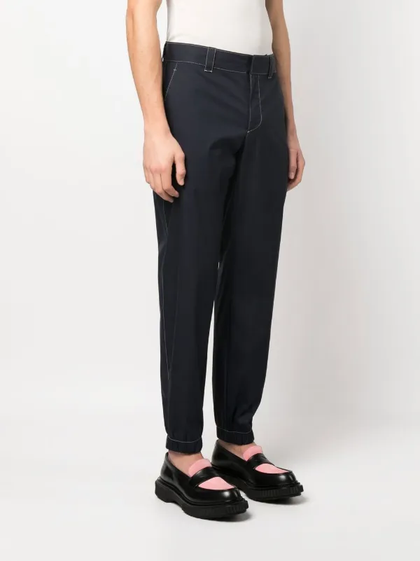 PRADA 2018 ストレートスラックス ステッチ PRADA 2018 ストレートスラックス ステッチ