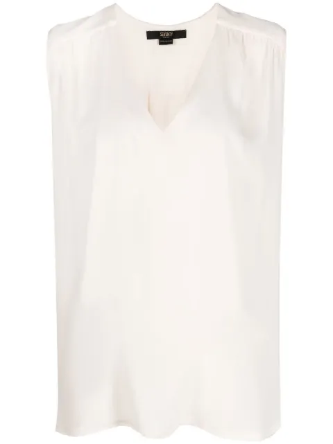 Seventy V-neck sleeveless blouse