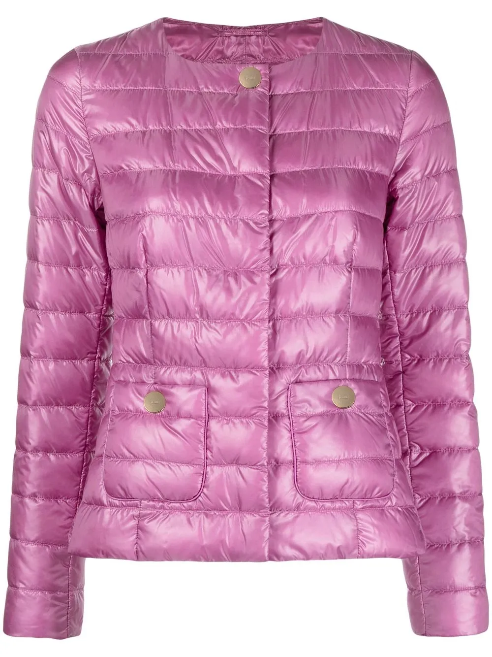 

Herno button-up down jacket - Purple