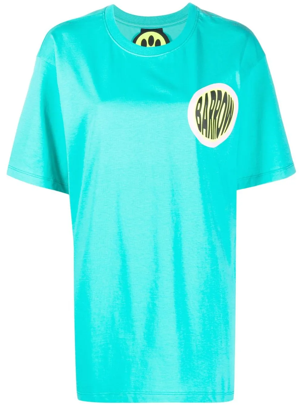 

BARROW slogan logo-print T-shirt - Blue