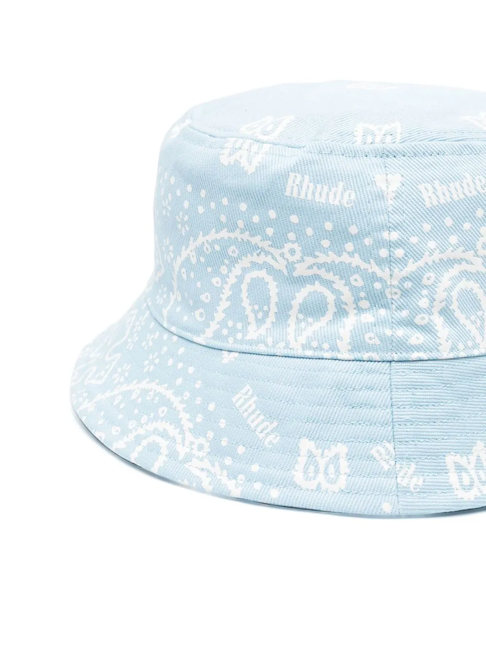 Rhude Vissershoed met logoprint - Blauw