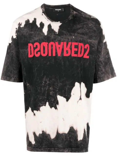 DSQUARED2 t-shirt à motif tie-dye
