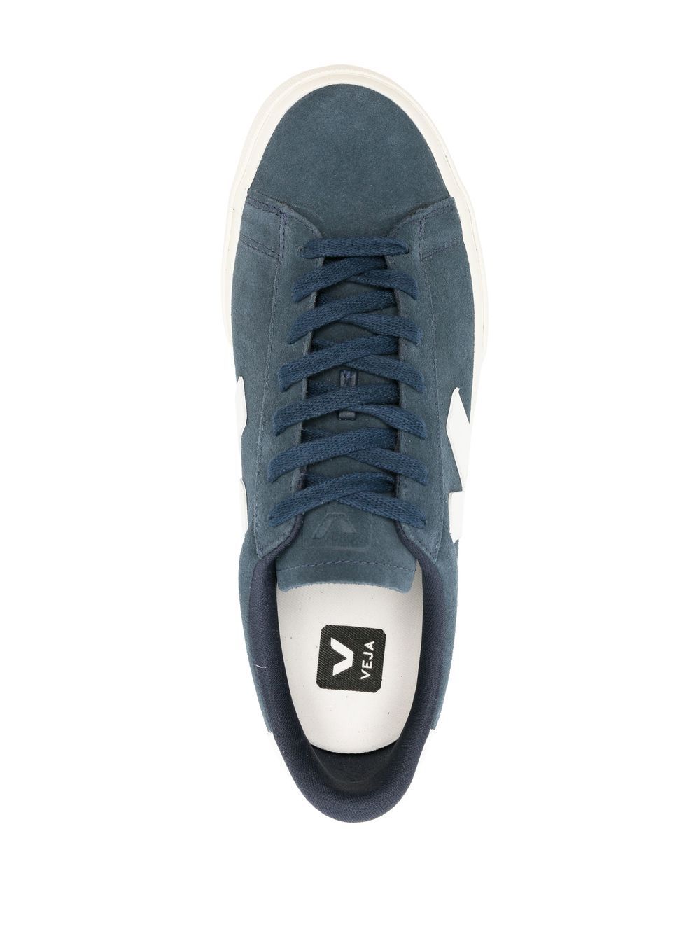 Shop Veja Campo Low-top Sneakers In 蓝色