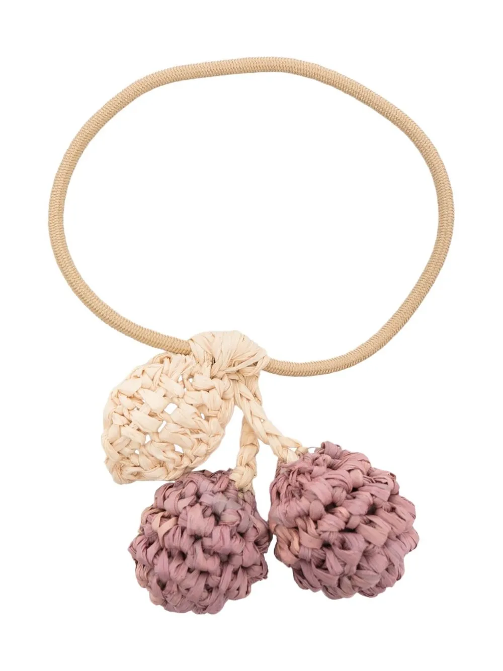 

Bonpoint diadema con motivo de cereza - Morado