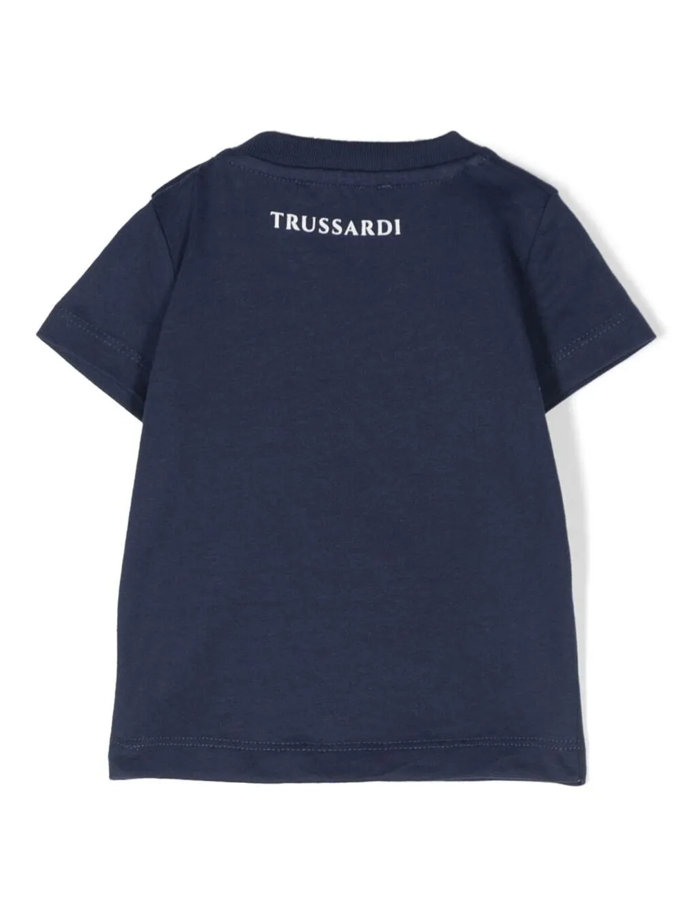 TRUSSARDI JUNIOR T-shirt met logoprint - Blauw