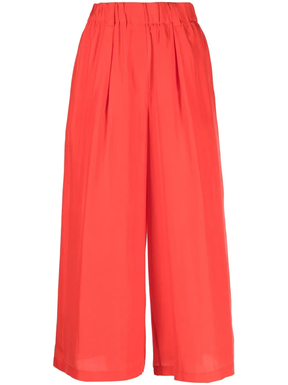

Alysi silk palazzo pants - Red