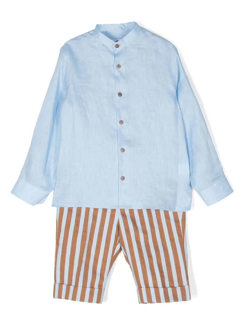 Colorichiari traje casual con rayas verticales - Azul