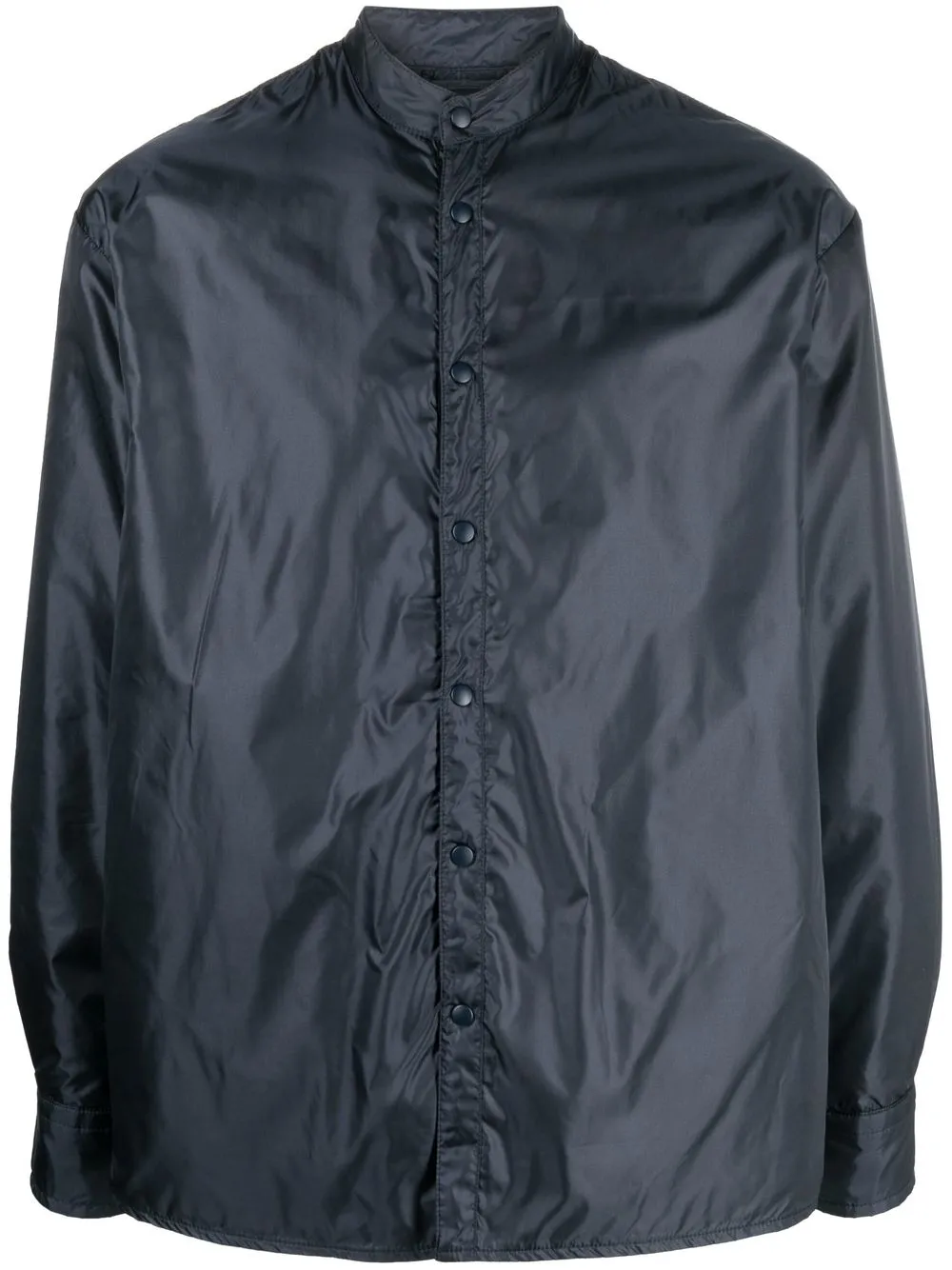 ASPESI Coach press-stud fastening jacket - Blue