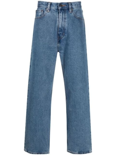 Levi's Calça jeans wide leg cintura alta