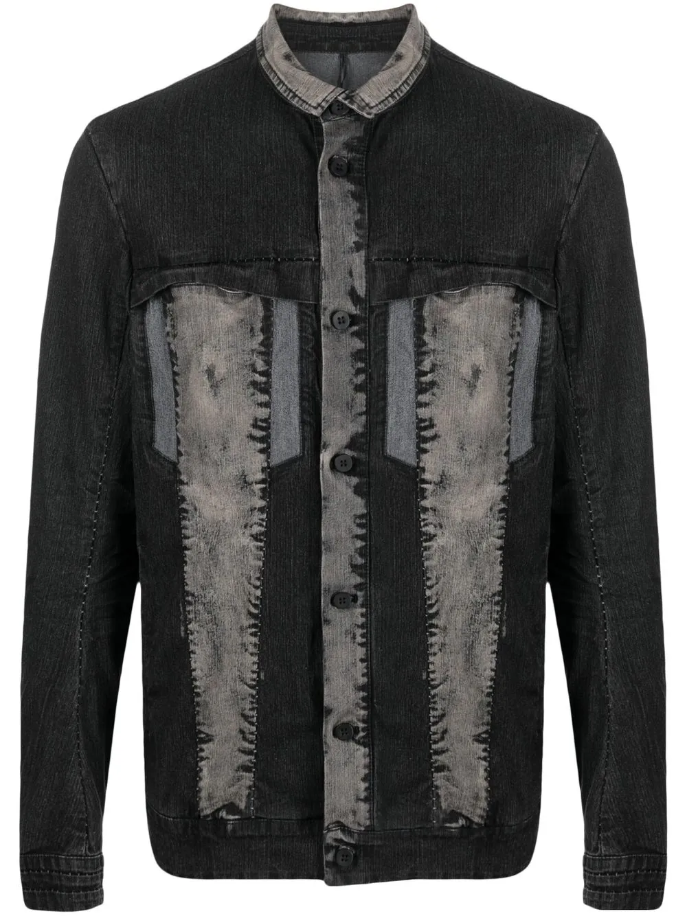 

Masnada faded-effect denim jacket - Black