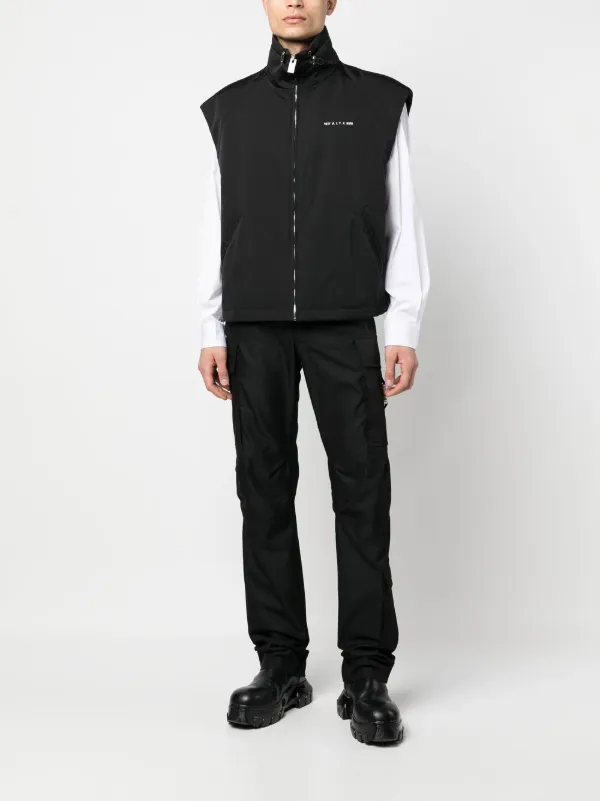 1017 ALYX 9SM ジップアップ ベスト | ブラック | FARFETCH JP