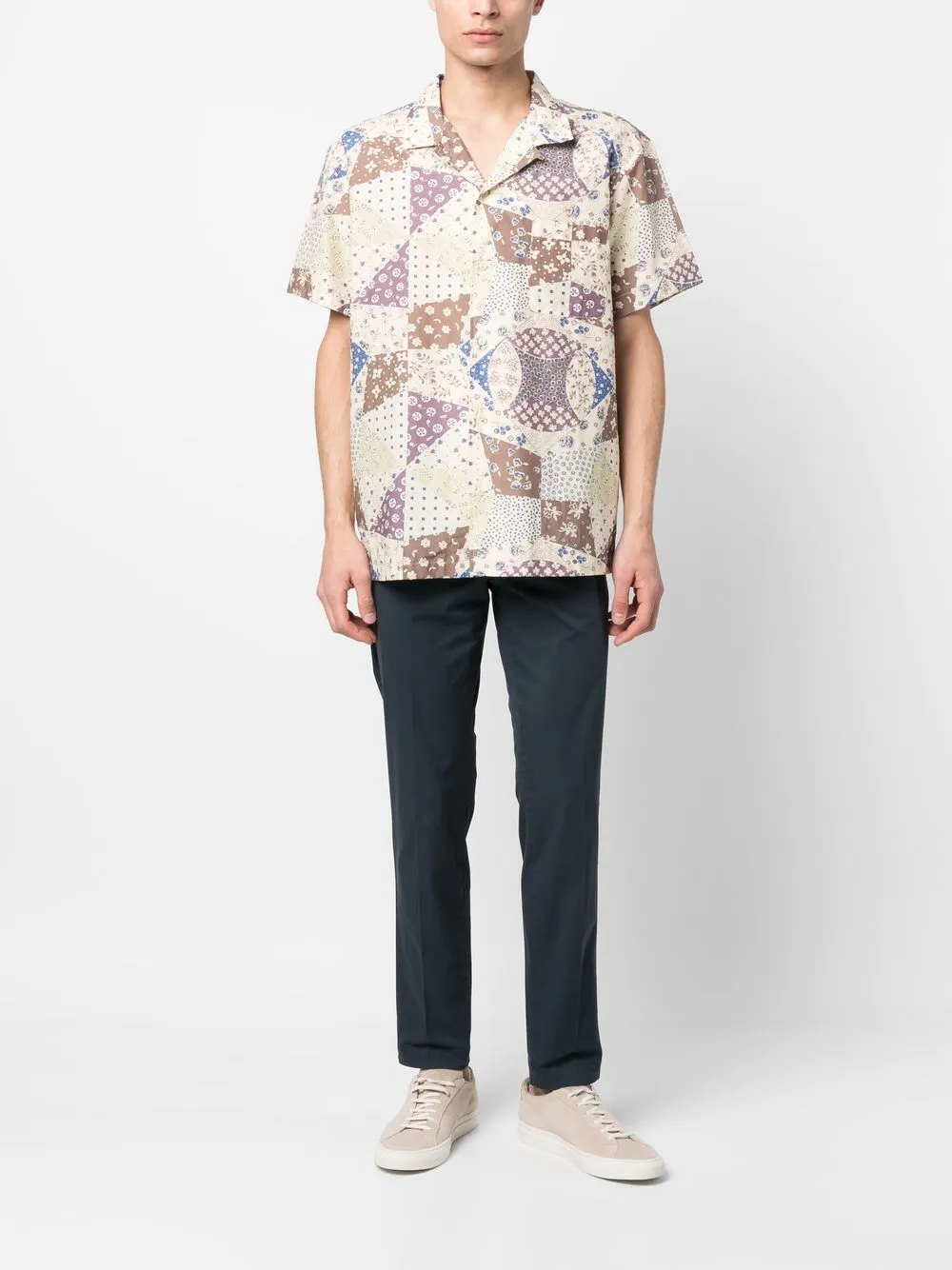 PT Torino Slim-fit chino - Blauw