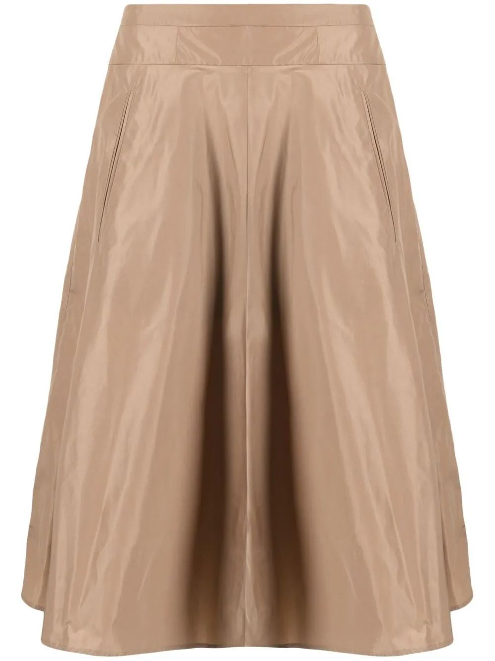 

ASPESI flared-design midi skirt - Brown