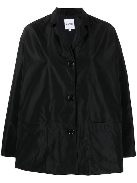 ASPESI wide-sleeve single-breasted jacket 