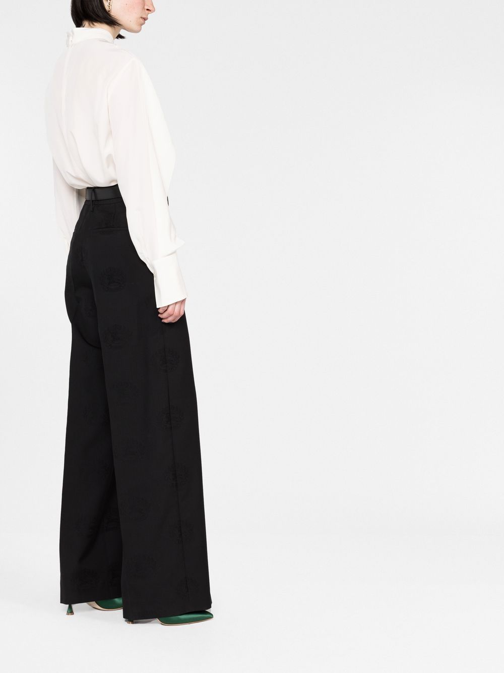 Burberry wide-leg tailored trousers Women