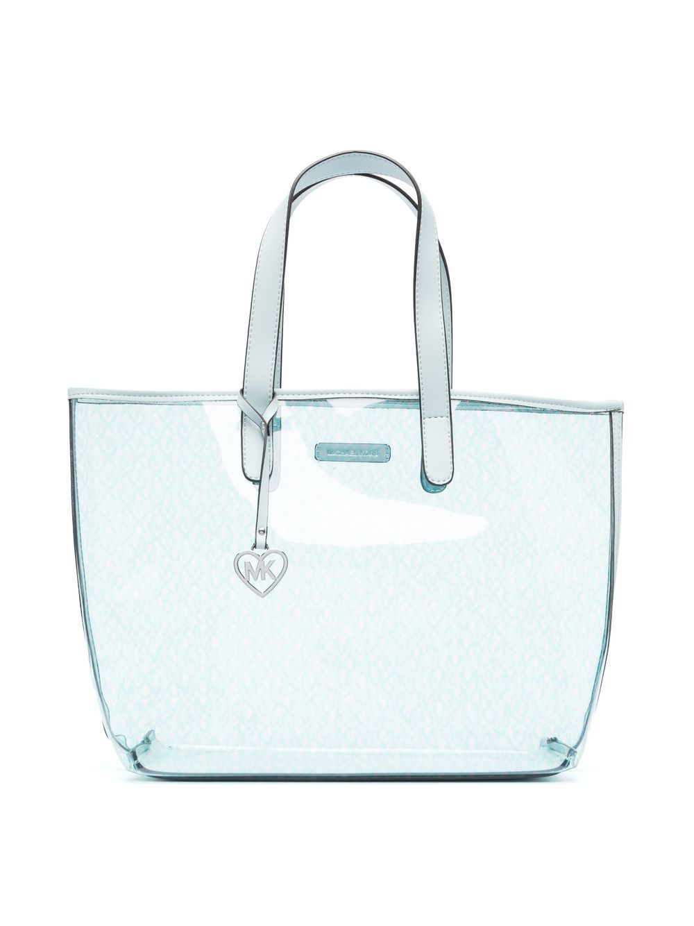 Michael kors transparent online tote bag