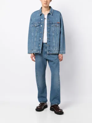 Mens rose 2025 denim jacket